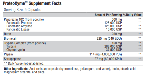 ProteoXyme™ 100 Capsules - myvibrantstore