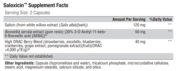 Saloxicin™ 120 Capsules - myvibrantstore