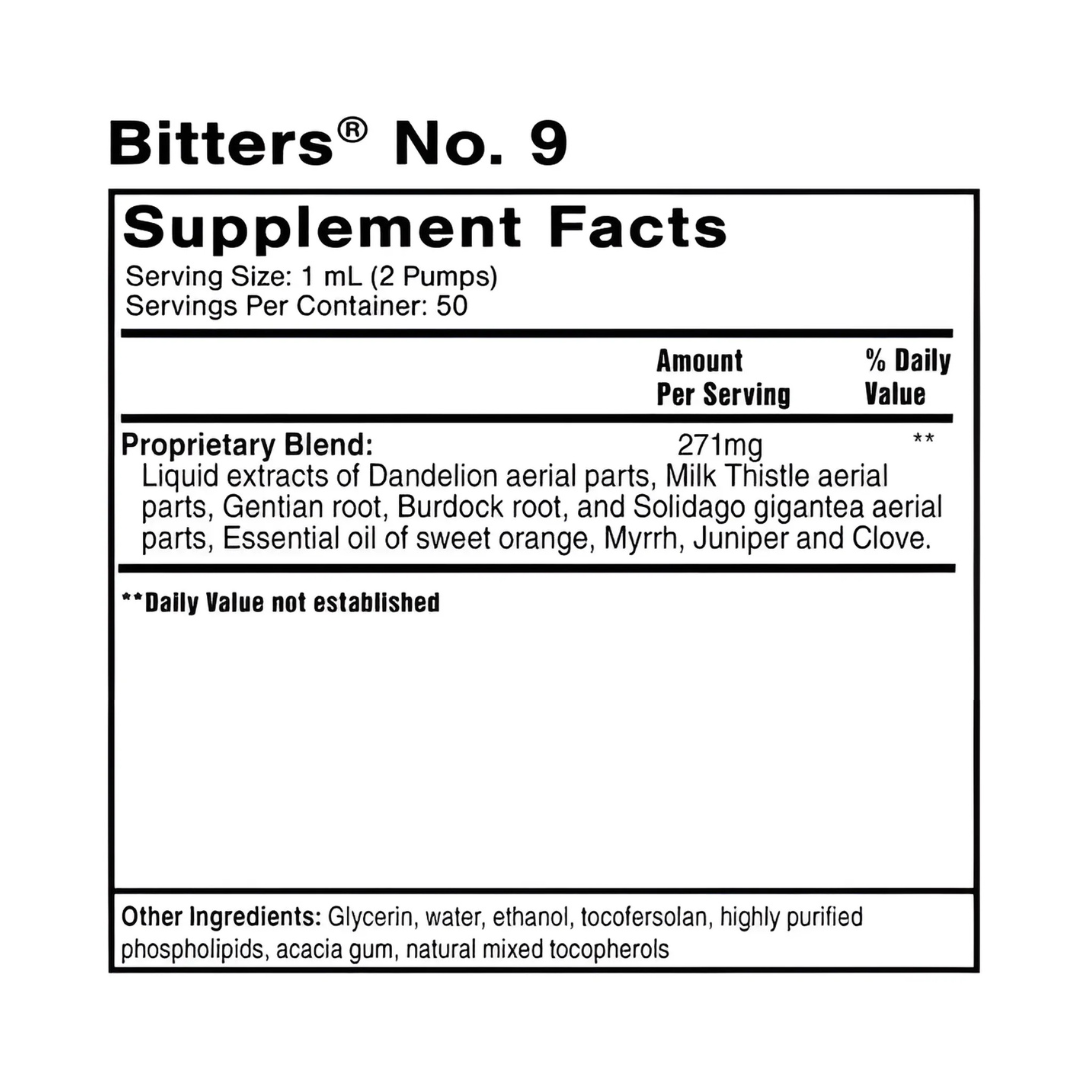 Bitters No. 9