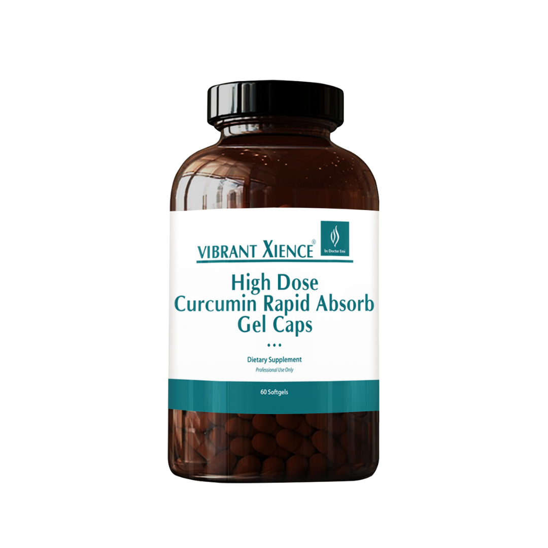 High Dose Curcumin Rapid Absorb Gel Caps - myvibrantstore