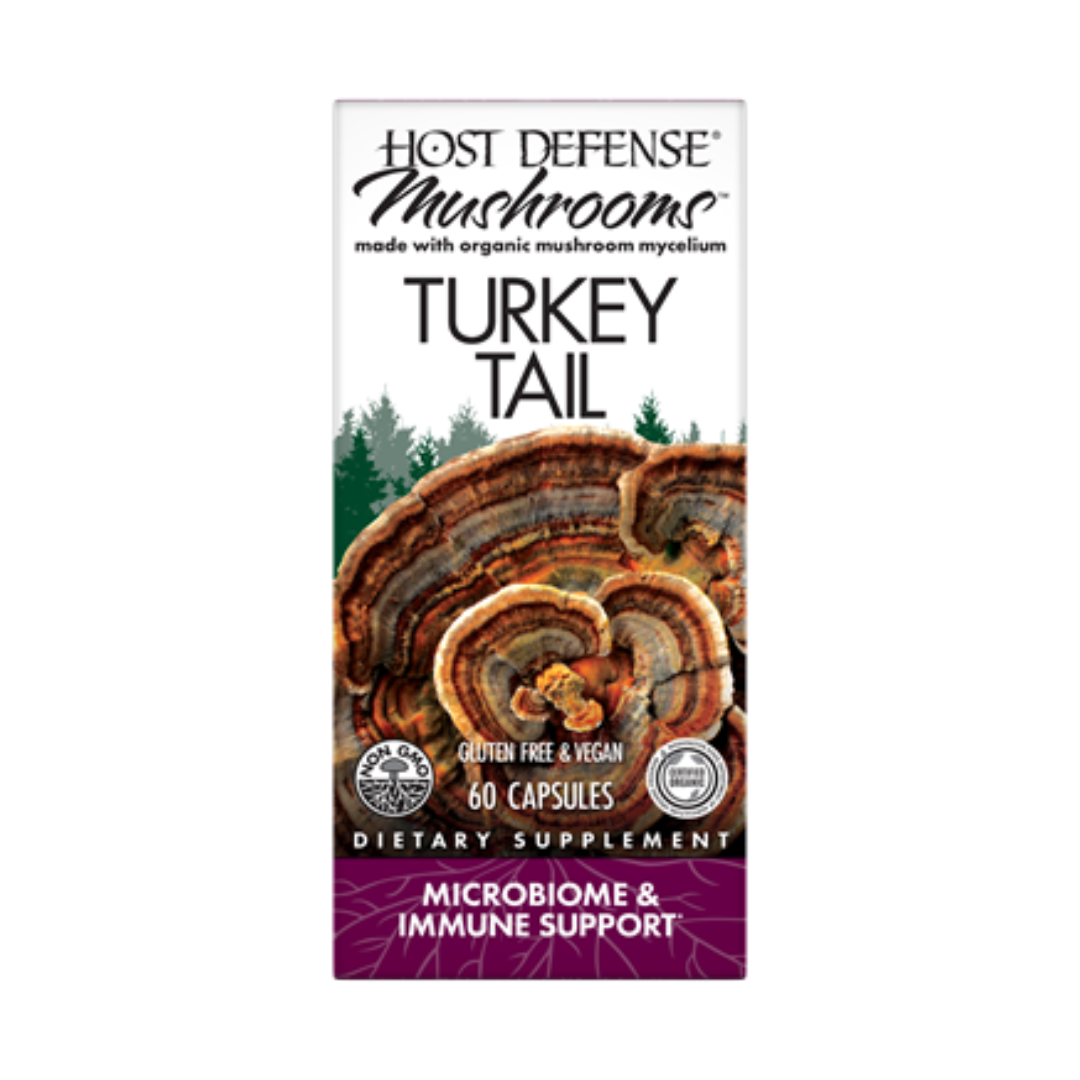 Turkey Tail Capsules 120 vegcaps - myvibrantstore
