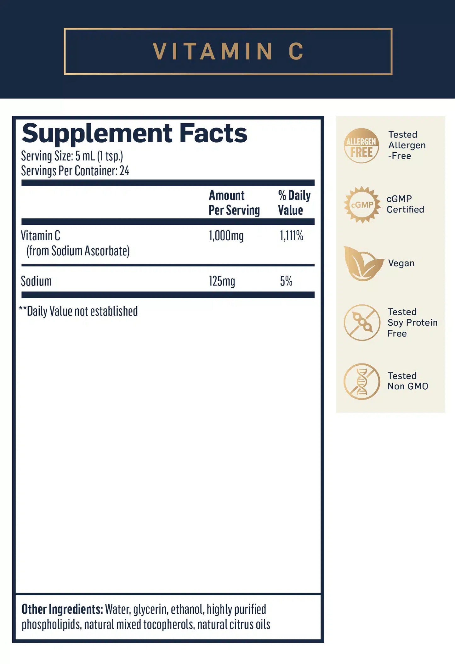Liposomal Vitamin C