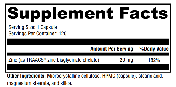 Zinc Rapid Absorb - myvibrantstore