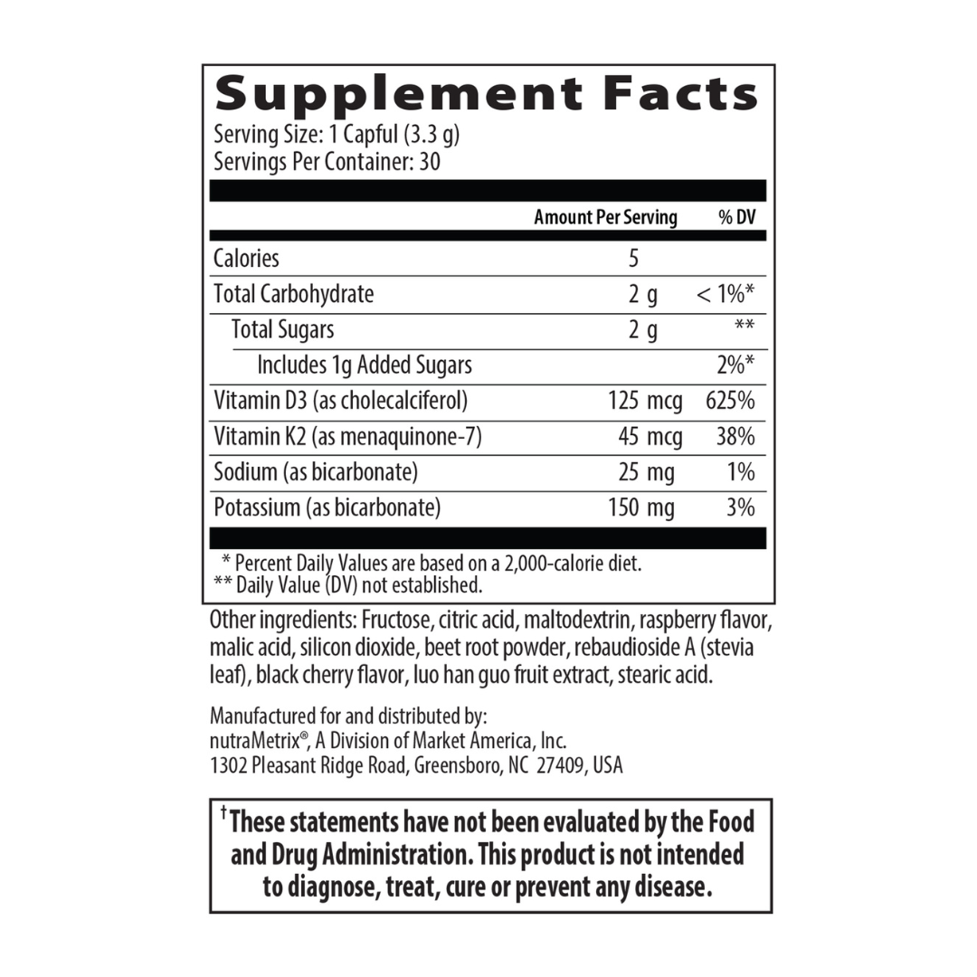 nutraMetrix Isotonix® Vitamin D with K2
