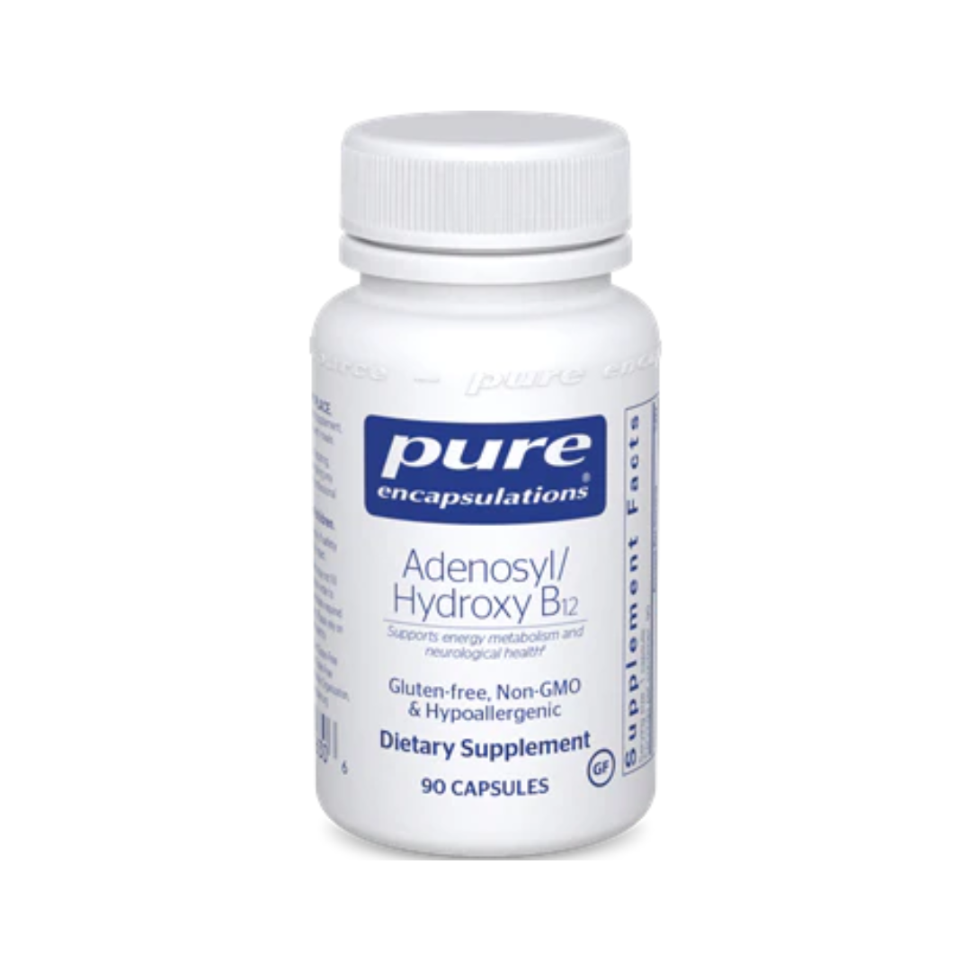 Adenosyl/Hydroxy B12 90 caps - myvibrantstore