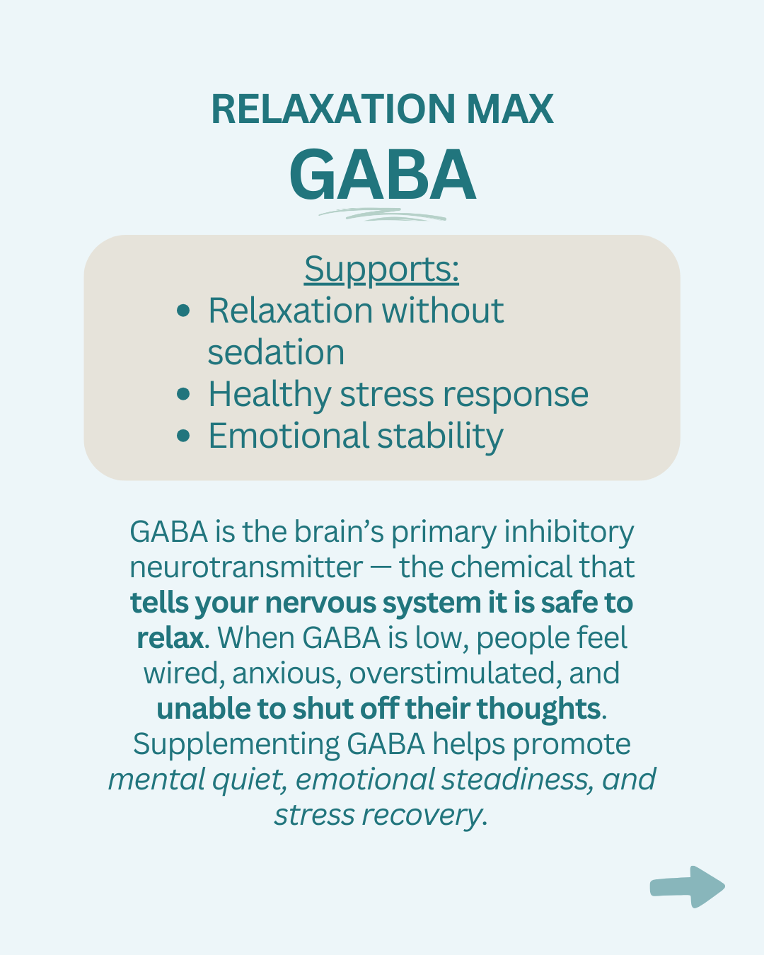 Relaxation Max (Unflavored Powder)