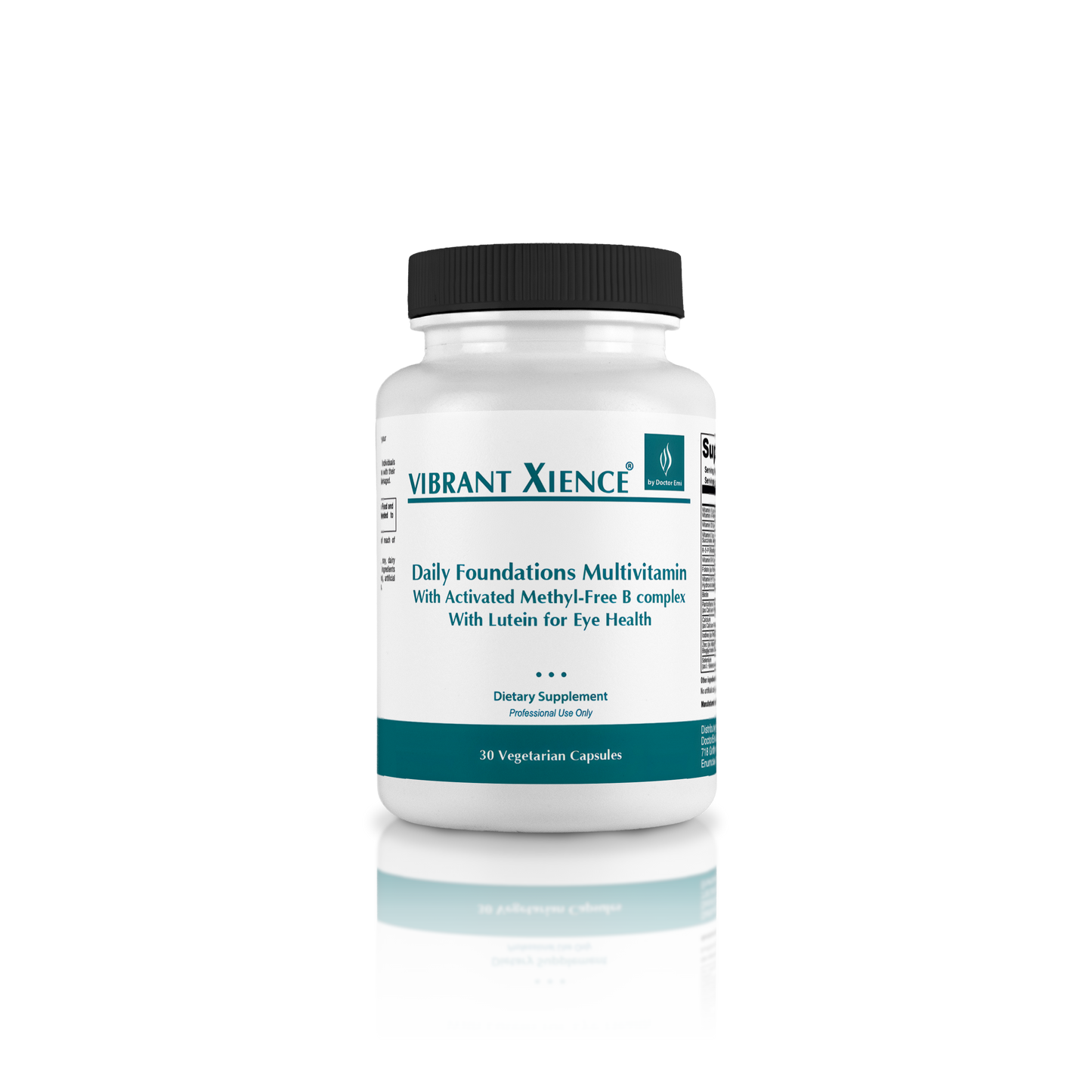Daily Foundations Multivitamin With Activated Methyl-Free B Complex With Lutein for Eye Health