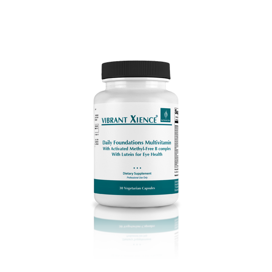 Daily Foundations Multivitamin With Activated Methyl-Free B Complex With Lutein for Eye Health