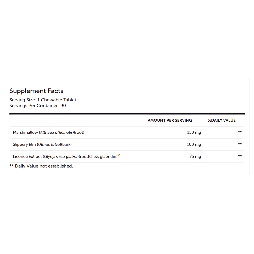 GI Soothe Chocolate 90 Tablets