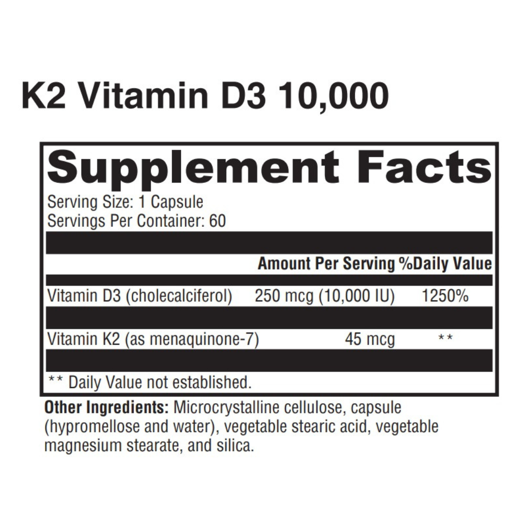 Vitamin K2 with D3 - myvibrantstore