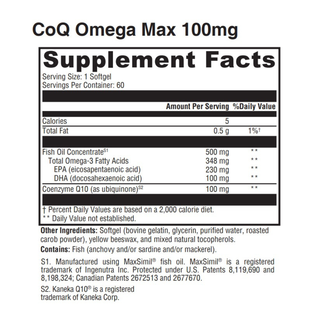 CoQ Omega Max - myvibrantstore