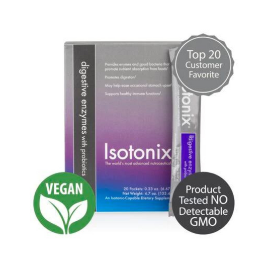 nutraMetrix Isotonix® Digestive Enzymes with Probiotics - Packets (20 Packets/2 Servings Per Pack) - myvibrantstore