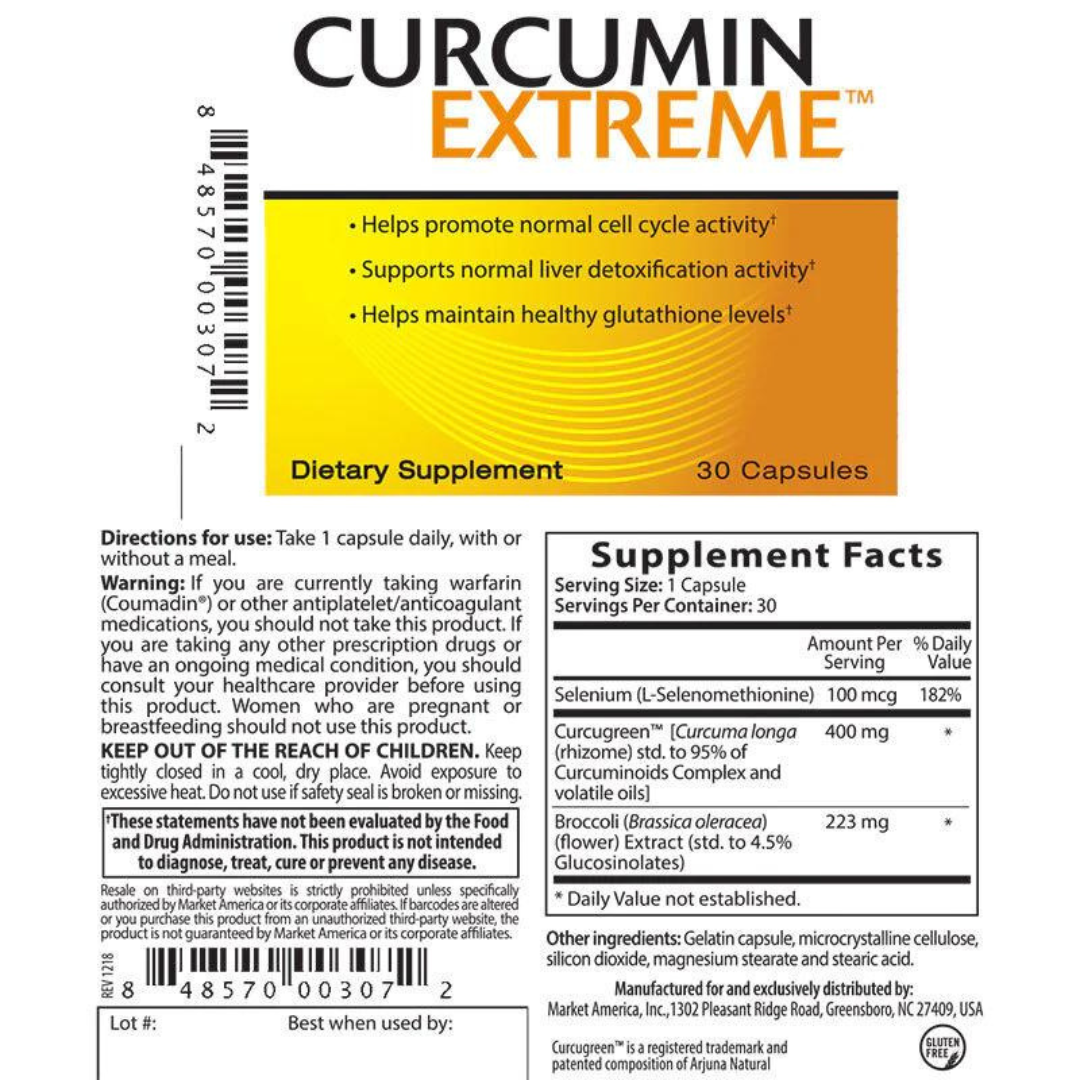 nutraMetrix® Curcumin Extreme™ - myvibrantstore